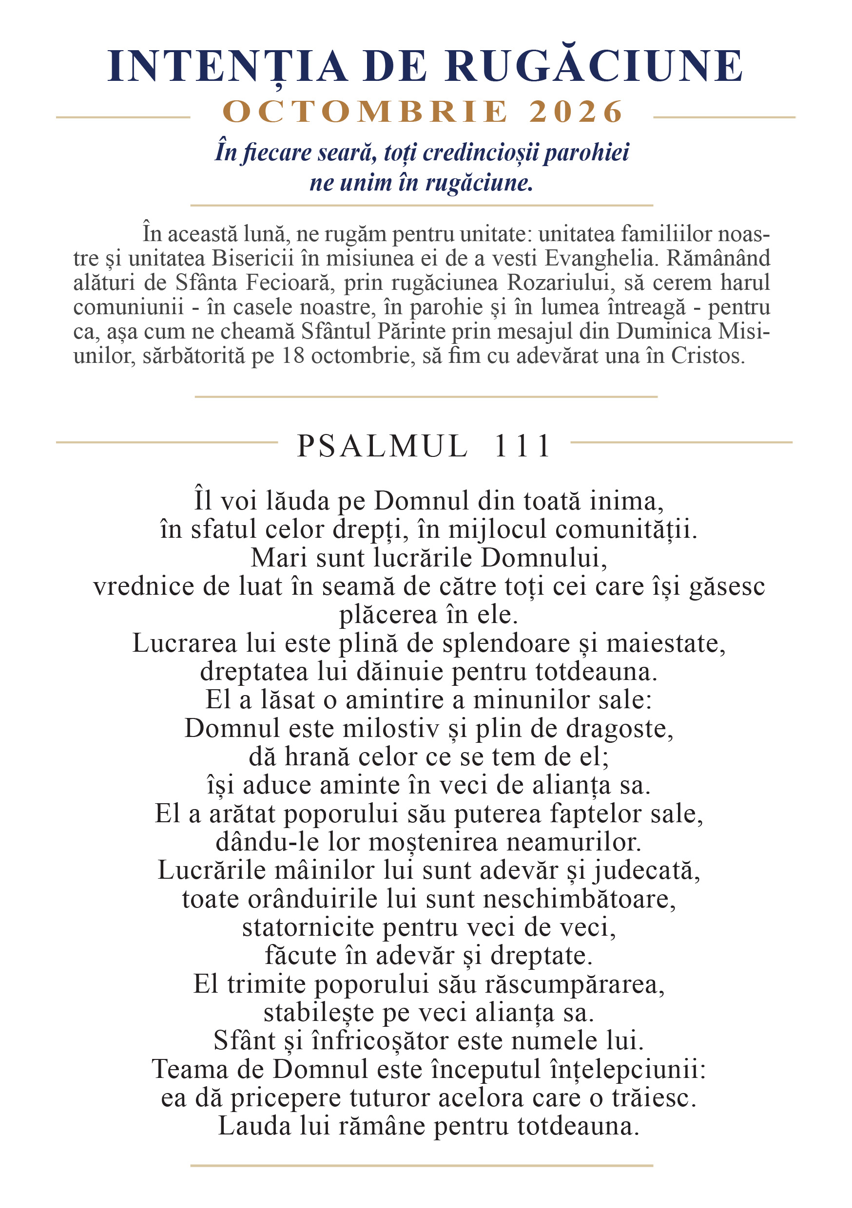 Psalmul lunii